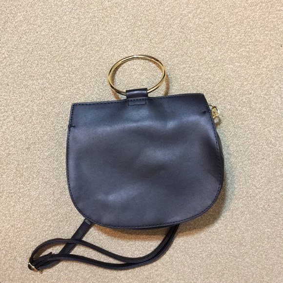 Primark Bags Primark Crossbody Bag Black Gold Tophandle Nwt Poshmark
